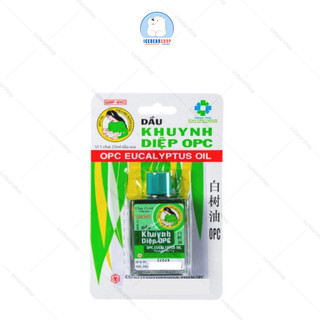 Dầu Khuynh Diệp OPC Chai 25ml Hiệu Mẹ Bồng Con Được Các Mẹ Tin Dùng Chai Nước Màu Xanh