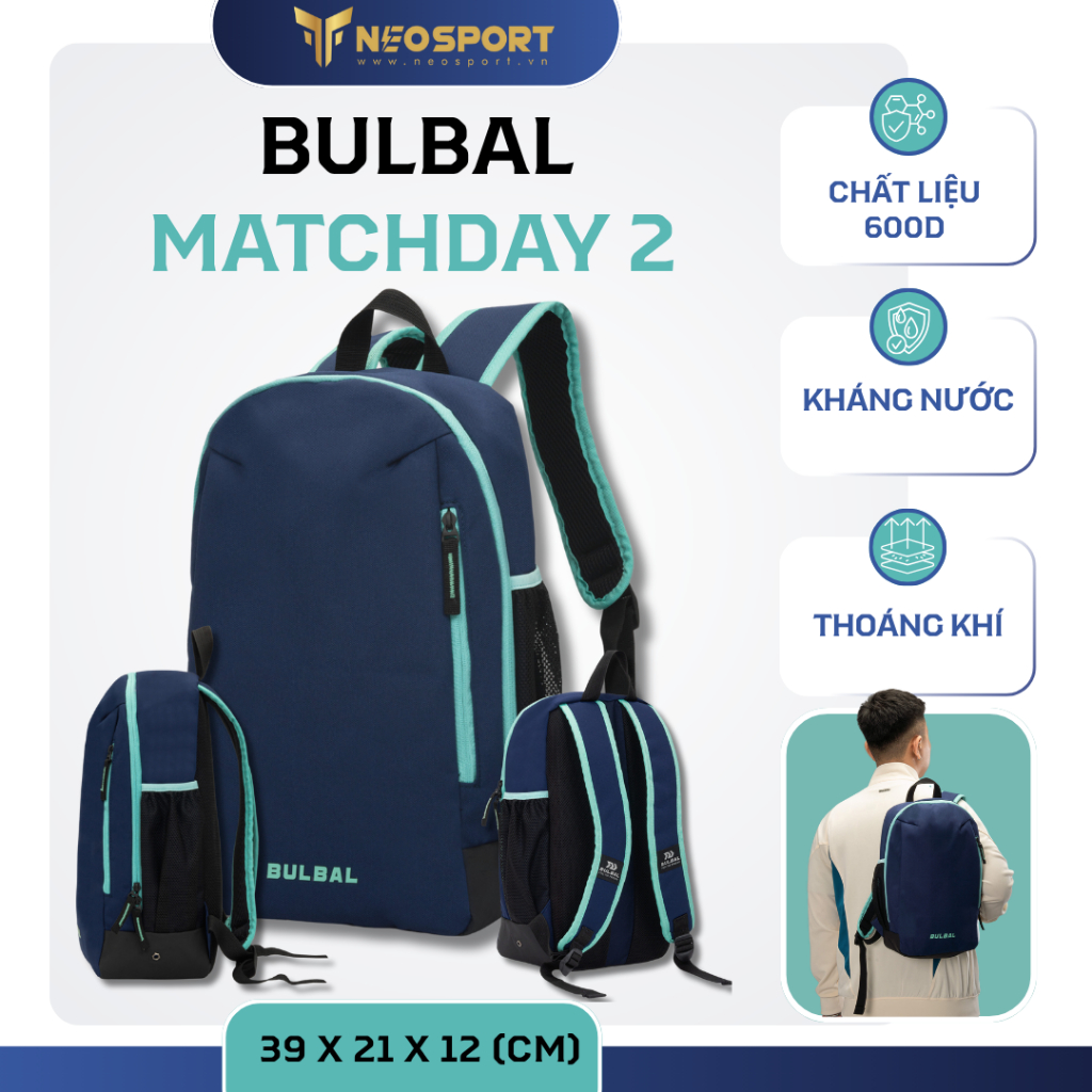 Balo túi đựng giày đa năng Bulbal Matchday 2