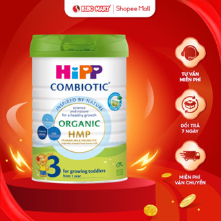 Sữa Bột Hipp Organic Combiotic Số 3 Sữa Công Thức Hỗ Trợ Tiêu Hóa Tăng Chiều Cao Cho Trẻ Lon 800g - Bibomart