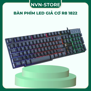 Bàn phím game giả cơ r8 1822 có đèn led 7 màu