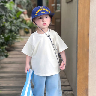 Áo Thun Cộc Tay Bé Trai Bé Gái Fbaby Vải Mùa Hè Cotton Co Giãn 4 Chiều Form Áo Phông Unisex  Basic Mềm Mại Cho Bé
