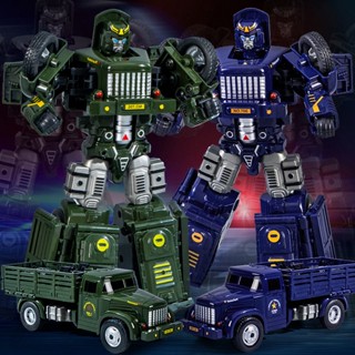 Đồ chơi Robot biến hình mới King Kong Optimus Prime Hornet (Mô hình đôi ô tô Robot) - Không dùng Pin chỉ lắp ráp