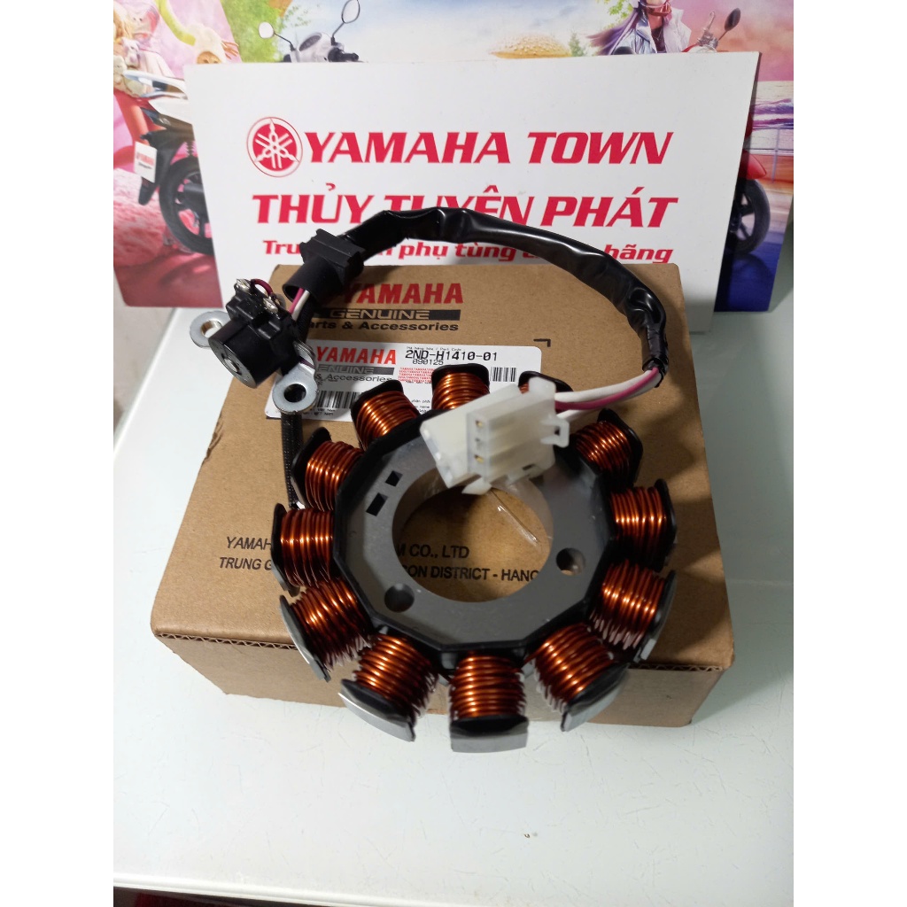 CỤM STATOR - quận lửa Exciter 150 các đới zin chính hãng 100% yamaha