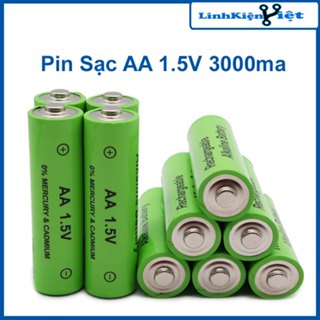 Pin sạc AA 1.5V lithium dung lượng 3000ma