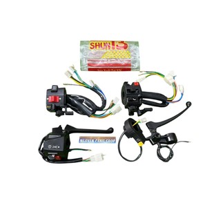 Cặp cùm công tắc SHUNB xe Dream Wave hàng chính hãng SHUNB