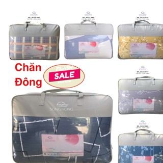 Chăn đông 2m x 2,2m Sông Hồng  ruột  và  vỏ chất cotton