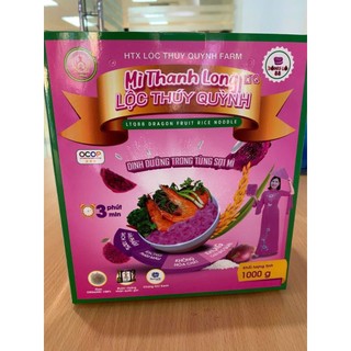 Mỳ Thanh Long hữu cơ( Organic dragon fruit noodles) hộp 1kg
