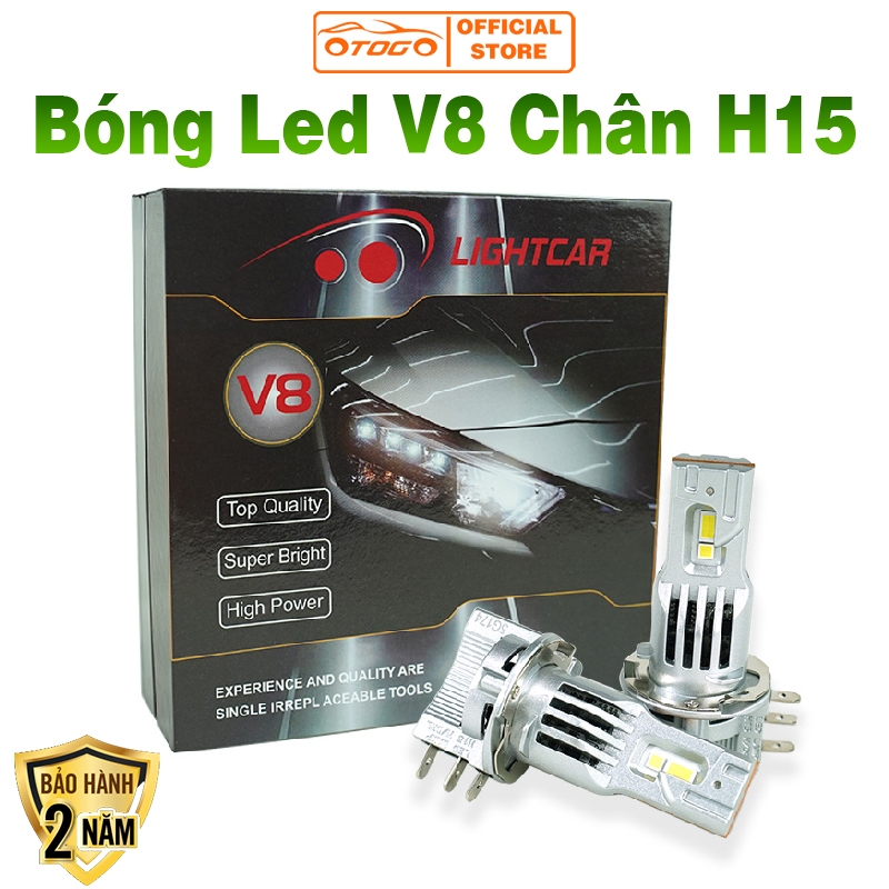 Bóng Led H15 , LED V8 H15 Có Daylight ,Phù Hợp Tất Cả Các Dòng Xe