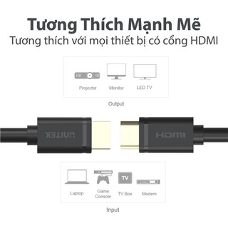 Cáp HDMI 1.4 5m Unitek YC140U, hàng chính hãng fullbox , bảo hàng 18 tháng , 1 đổi 1 nếu lỗi