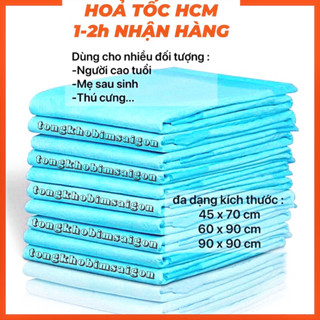 [ HCM ] TẤM LÓT Y TẾ / TẤM LÓT SẢN KHOA / TẤM LÓT NGƯỜI GIÀ NHIỀU KÍCH CỠ - 10 MIẾNG
