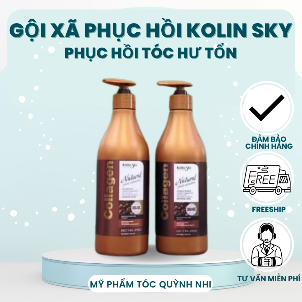 GỘI XÃ PHỤC HỒI CHUYÊN SÂU SUÔN MƯỢT KOLIN SKY 500ML