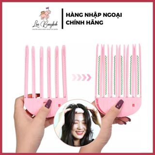 Lược, Kẹp 6 Răng Làm Phồng Chân Tóc Hair Root volumizer Đẩy Tạo Kiểu Và Nâng Phồng Tóc Màu Hồng Dễ Thương