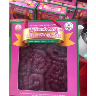 Mỳ Thanh Long hữu cơ( Organic dragon fruit noodles) hộp 1kg