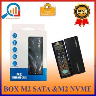 Box ổ cứng SSD M2 NVME / M2 SATA  USB Type-C - HÃNG GLOWY - Bảo hành 12 tháng !!!