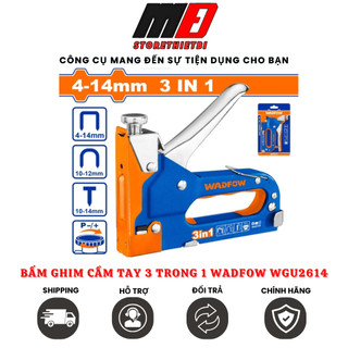 Dụng Cụ Bấm Ghim 3 Trong 1 WADFOW WGU2614 Đường Kính Ghim 4 - 14mm