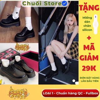 [SẴN CHUẨN QC] Giày Oxford ROSÉ BLACKPINK LOẠI 1 nữ da lì đế cao 5cm - Giày da nữ chuẩn hàng quảng châu
