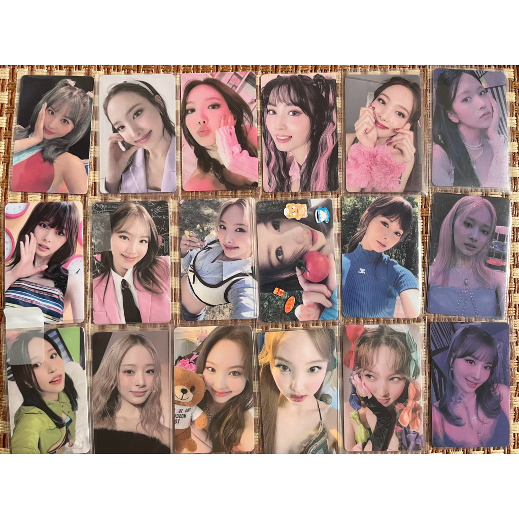 (NEW)TWICE LUCKY DRAW CARD JYP CHÍNH HÃNG NAYEON TZUYU SANA MINA TWICE