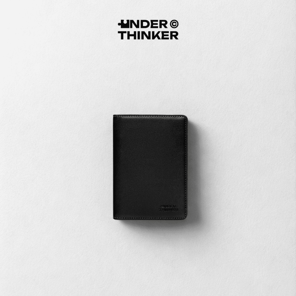 Ví Đứng Da PU Đựng Thẻ Nam Nữ IRON Dập Chìm Trượt Nước Cao Cấp Chính Hãng | Under Thinker