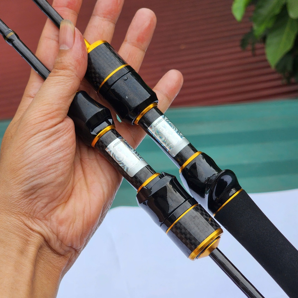 Cần Câu Lure UL Cao Cấp Nhện Vàng Thế Hệ II – Chính Hãng GW | Khoen Fuji O, Ngọn Đặc 1ly1, Trọng Lượ