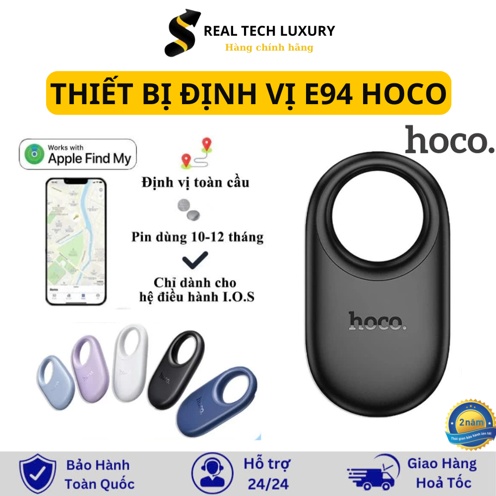 Thiết Bị Định Vị Toàn Cầu GPS  E94 Hoco Định vị và tìm kiếm,Theo Dõi Oto, Xe Máy Tìm Chìa Khóa, Đồ V