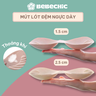 Mút Đệm Nâng Ngực 1.5 và 2.5cm Cho Áo Bra, Áo Gym, Yoga BR010 BEBECHIC