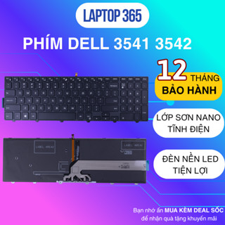 [Gói Bảo Hành 6 Tháng] cho Bàn Phím Laptop Dell Inspiron 15-3000 3541 3542 3543 3547 3551 3552 3558 3559 3567 3576