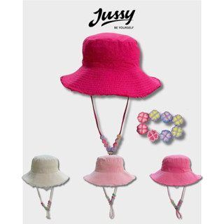  Mũ Bucket Tua Rua Dây Quai Đính Hạt 7 MàuCỏ 4 Lá May Mắn JB45 Jussy Official NónTai Bèo Rộng Vành Chất Vải Kaki Mịn Form 