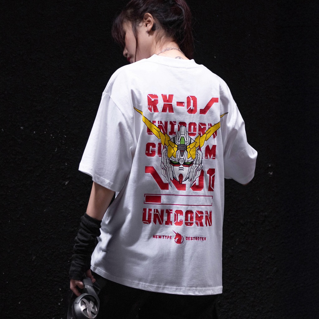 Áo thun Unicorn G.U.N.D.A.M Nam Nữ Unisex Form Rộng Oversized | BigBuy360 - bigbuy360.vn