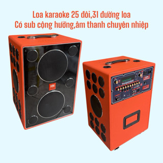 Loa Kéo 25 Đôi – Hệ Thống 31 Đường Âm Cao Cấp, Sub Cộng Hưởng Mạnh Mẽ-di chuyển mọi nơi.
