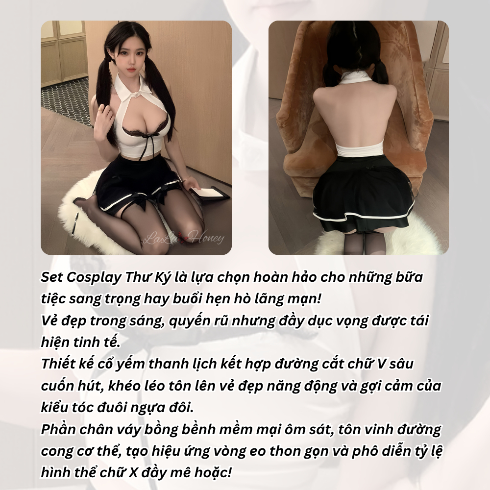 Đồ Lót Gợi Cảm Cosplay Thư Ký Cám Dỗ, Đồ Ngủ Cosplay Thư Ký Nóng Bỏng  - LALA HONEY | BigBuy360 - bigbuy360.vn
