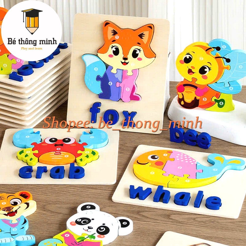 GHÉP HÌNH 3D SIÊU DÀY