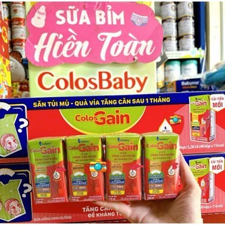 Sữa Colosgain Colos Gain Pha Sẵn 110ml date mới [Thùng 48 hộp]