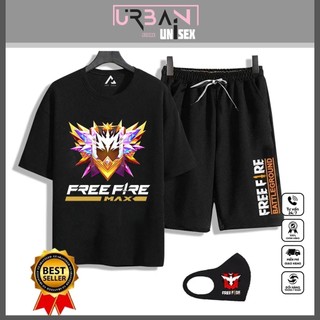 (SALE 50%) Áo game Free Fire Team Wag - Rank thách đấu kèm quần khẩu trang - FF thiết kế 572