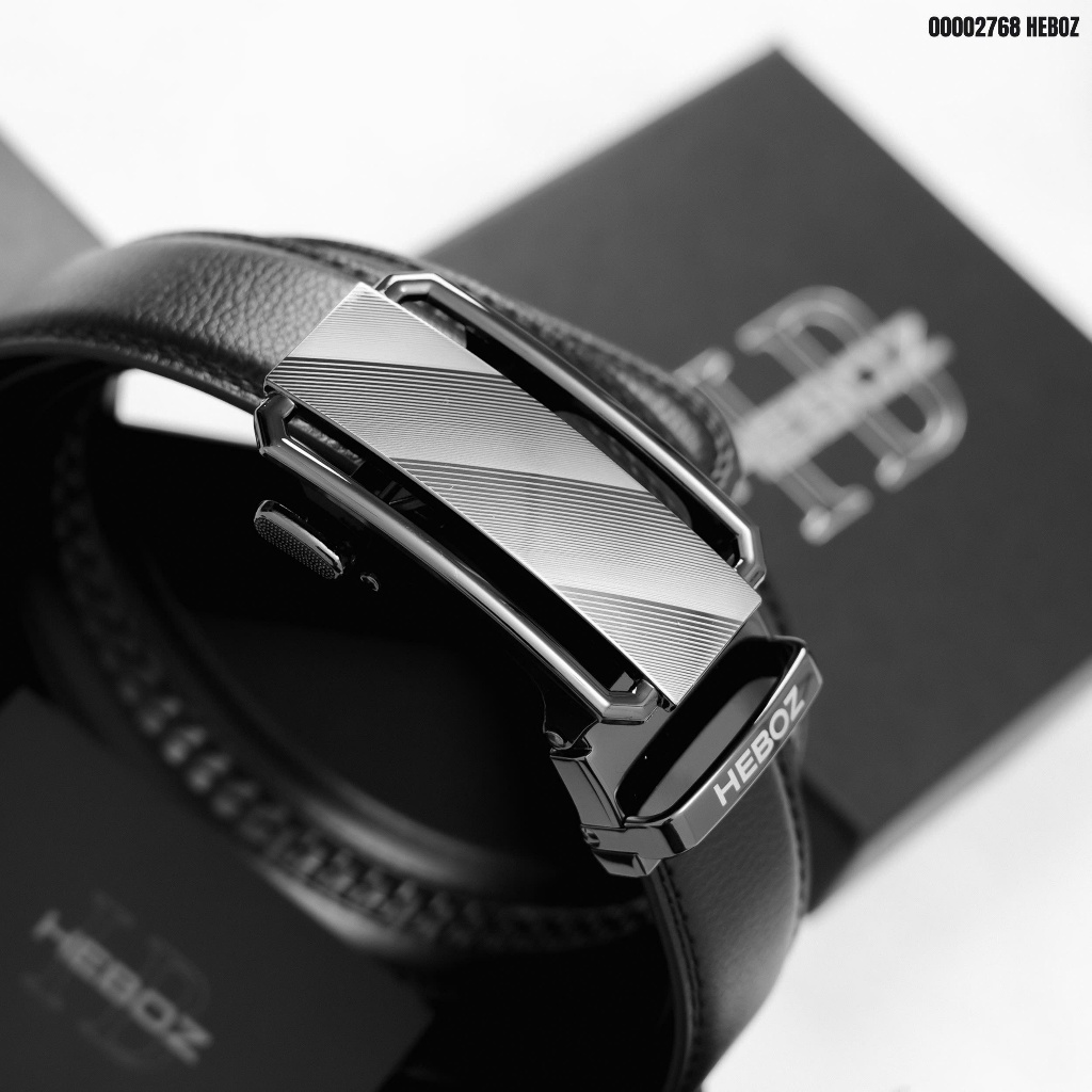 [HẾN STORE MENSWEAR] Thắt lưng nam Heboz 017, dây nịt trơn basic dành cho nam - 00002768