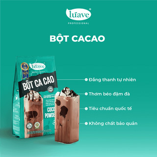 Bột cacao đắng Luave gói 500g