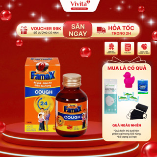[✅CAM KẾT HÀNG THẬT] Siro Ho Bổ Phế FAMAX SYRUP - Giúp giảm các triệu chứng ho do viêm đường hô hấp, do dị ứng, ho khan