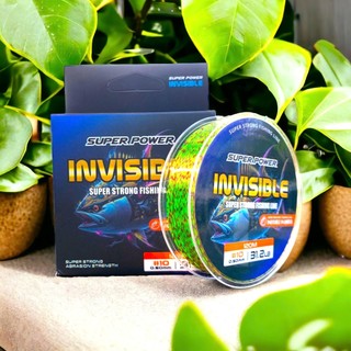 Cước Câu Cá Tàng Hình INVISIBLE Super Strong 120m