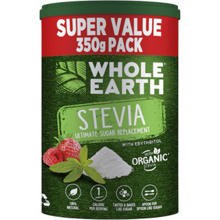  Đường cỏ ngọt cho người ăn kiêng tiểu đường keto Stevia Whole Earth Stevia Sugar Replacement Super Valuepack 350g 