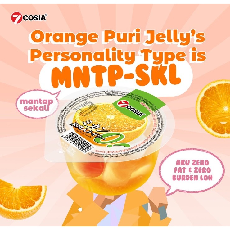 combo 2 Thạch Chén Trái Cây Thật 100% Puri 7Cosia - Ít Calo Tươi Ngon Ngọt Than 7cosia 200g