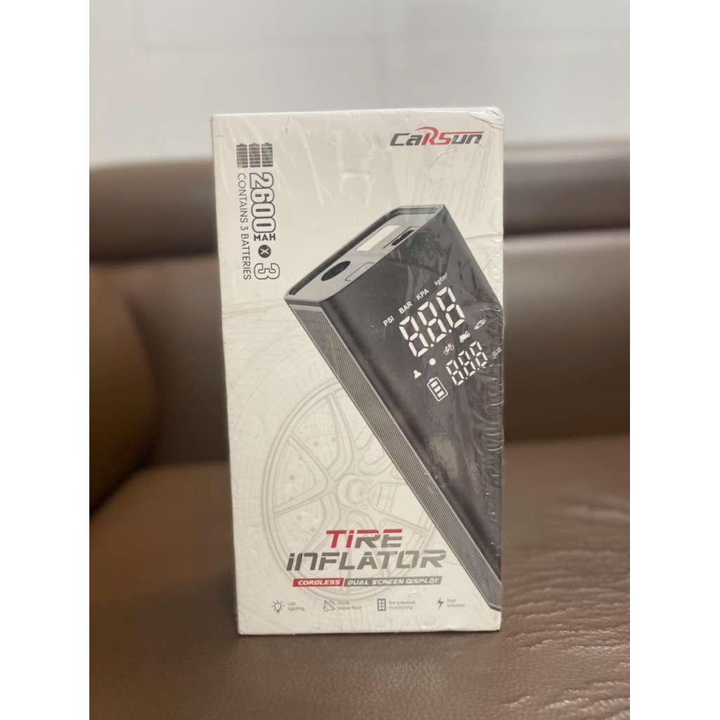 Máy bơm không dây Carsun 2600mAh