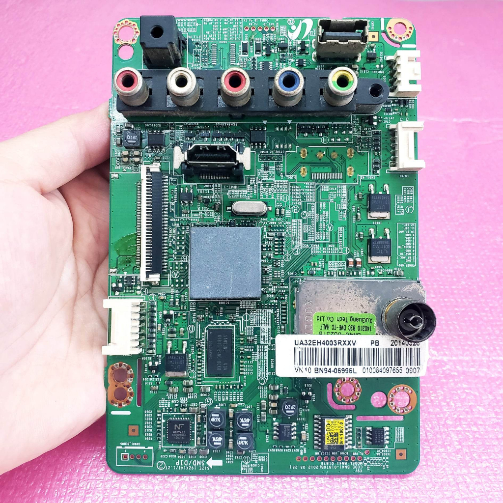 Vỉ mạch,bo xử lý tivi samsung 32EH4003 zin tháo máy đẹp keng