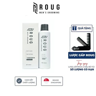  Keo xịt tóc nam nữ Roug Hair Spray 250ml chính hãng cao cấp + Tặng lược gấp gọn Limited 