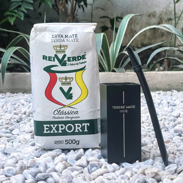 Trà Mate Rei Verde vị Cổ điển 500gram - Tặng kẹp trà, túi lọc, sticker Messi