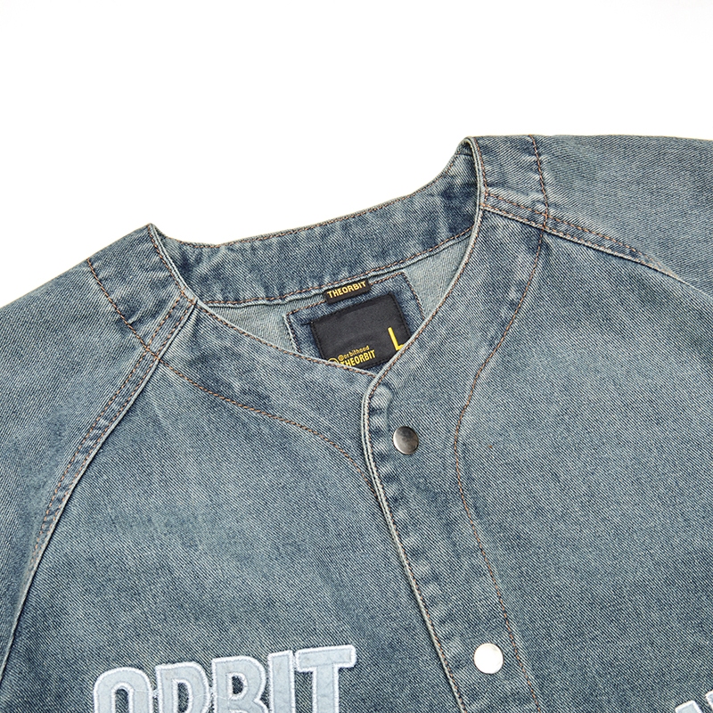 Áo Thể Thao ORBIT - ORBIT BASEBALL DENIM JERSEY - Local Brand Chính Hãng | BigBuy360 - bigbuy360.vn