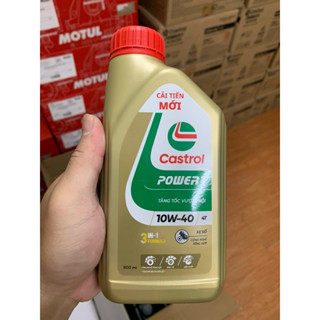 Nhớt xe số Castrol Power 10W40 tổng hợp toàn phần