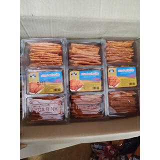  sỉ nguyên thùng 30 hộp bánh bò miếng vừng thơm ngon 1 hộp 3 ngăn 