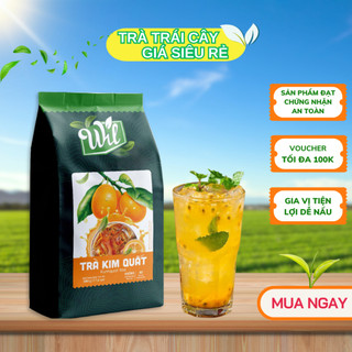  Bột trà kim quất hòa tan Wil 500g trà tắc pha chế món nước giải khát pha chế tiện lợi 