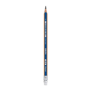 Bút Chì Nhựa Đen Không Gỗ Có Gôm 2B MAPED BLACKPEPS 851822