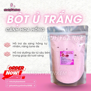 Bột Ủ Trắng Cánh Hoa Hồng Hỗ Trợ Sáng Da, Mịn Da