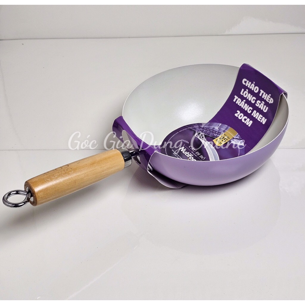 CHẢO GREENCOOK SÂU LÒNG TRÁNG MEN 20 CM